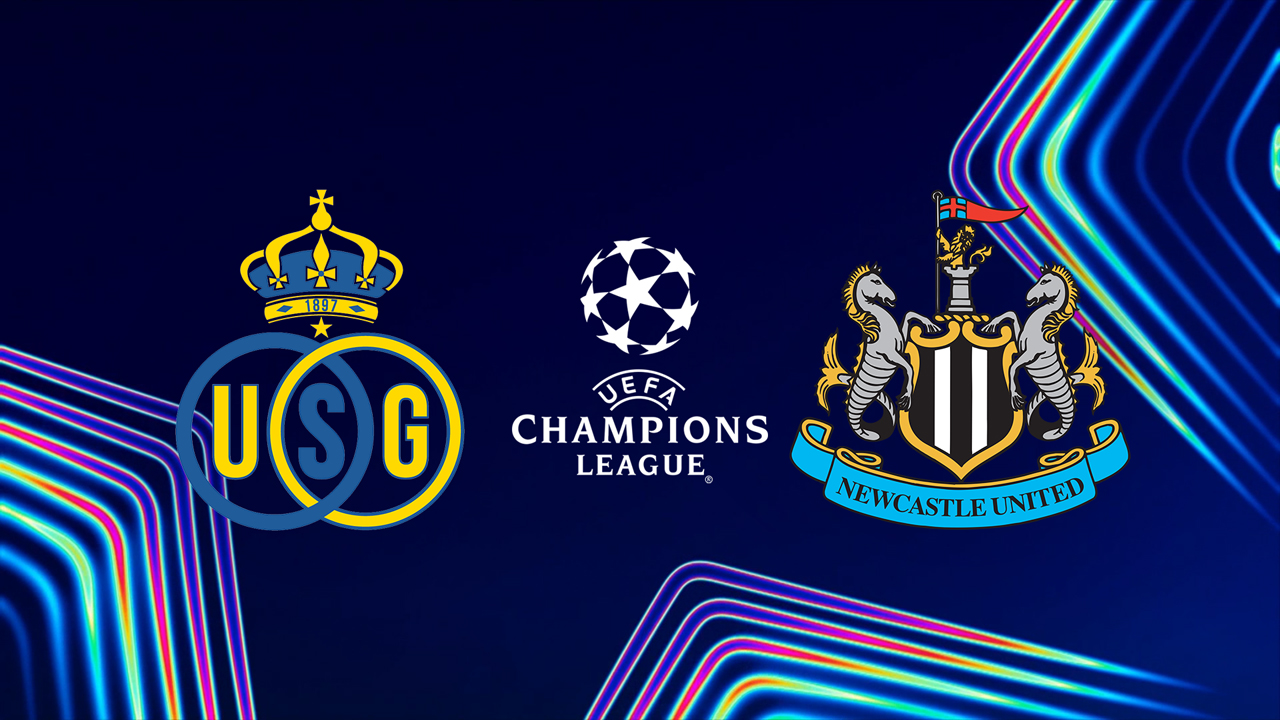 Union Saint-Gilloise vs Newcastle United poster Union Saint-Gilloise vs Newcastle United poster