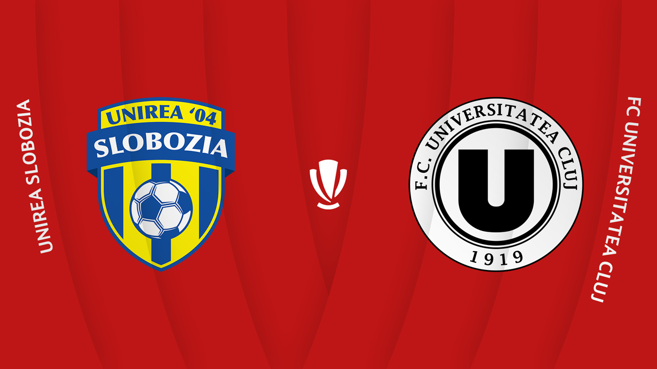 Unirea Slobozia vs Universitatea Cluj poster Unirea Slobozia vs Universitatea Cluj poster