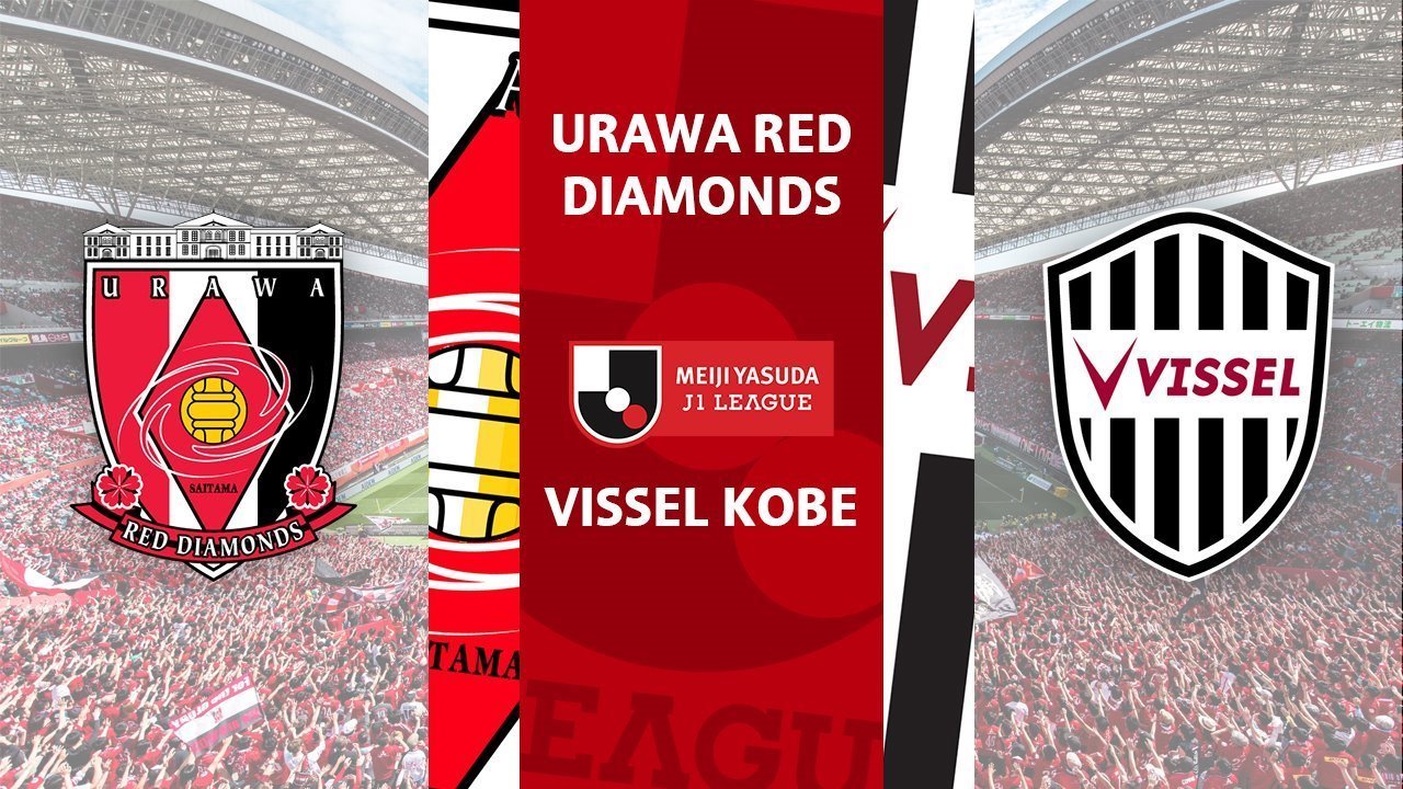 Urawa Red Diamonds vs Vissel Kobe poster Urawa Red Diamonds vs Vissel Kobe poster