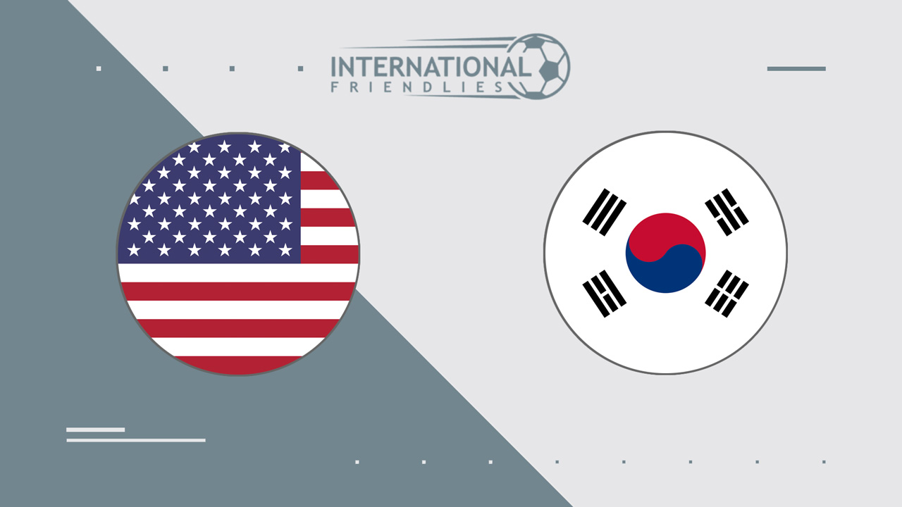 USA vs South Korea poster USA vs South Korea poster