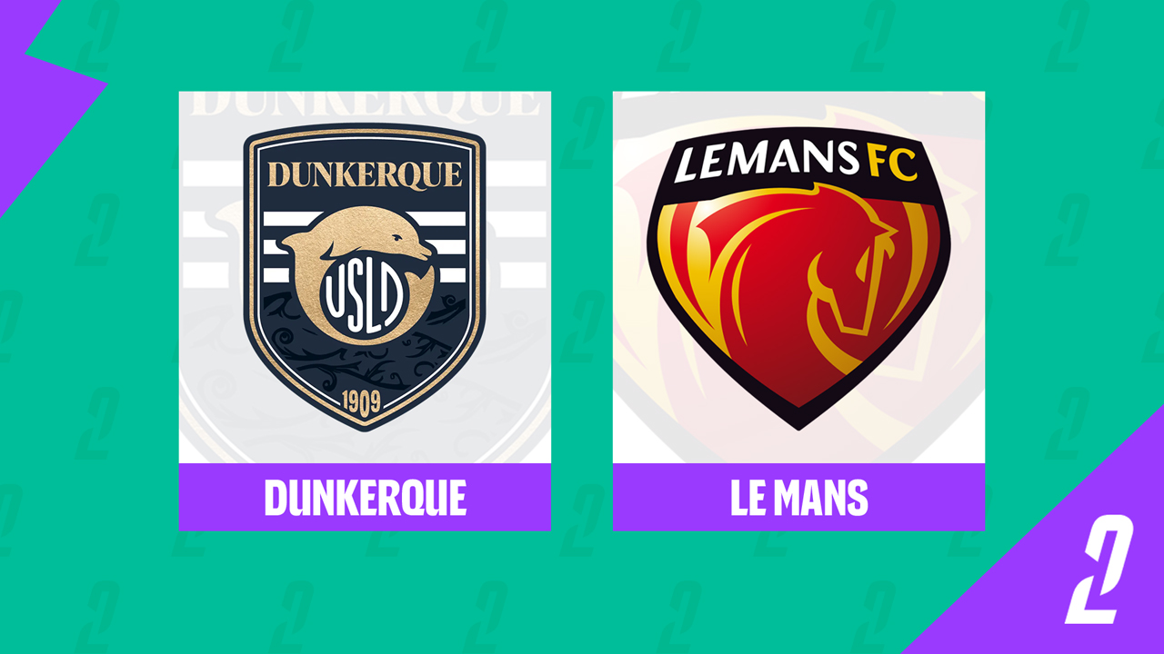 USL Dunkerque vs Le Mans poster USL Dunkerque vs Le Mans poster