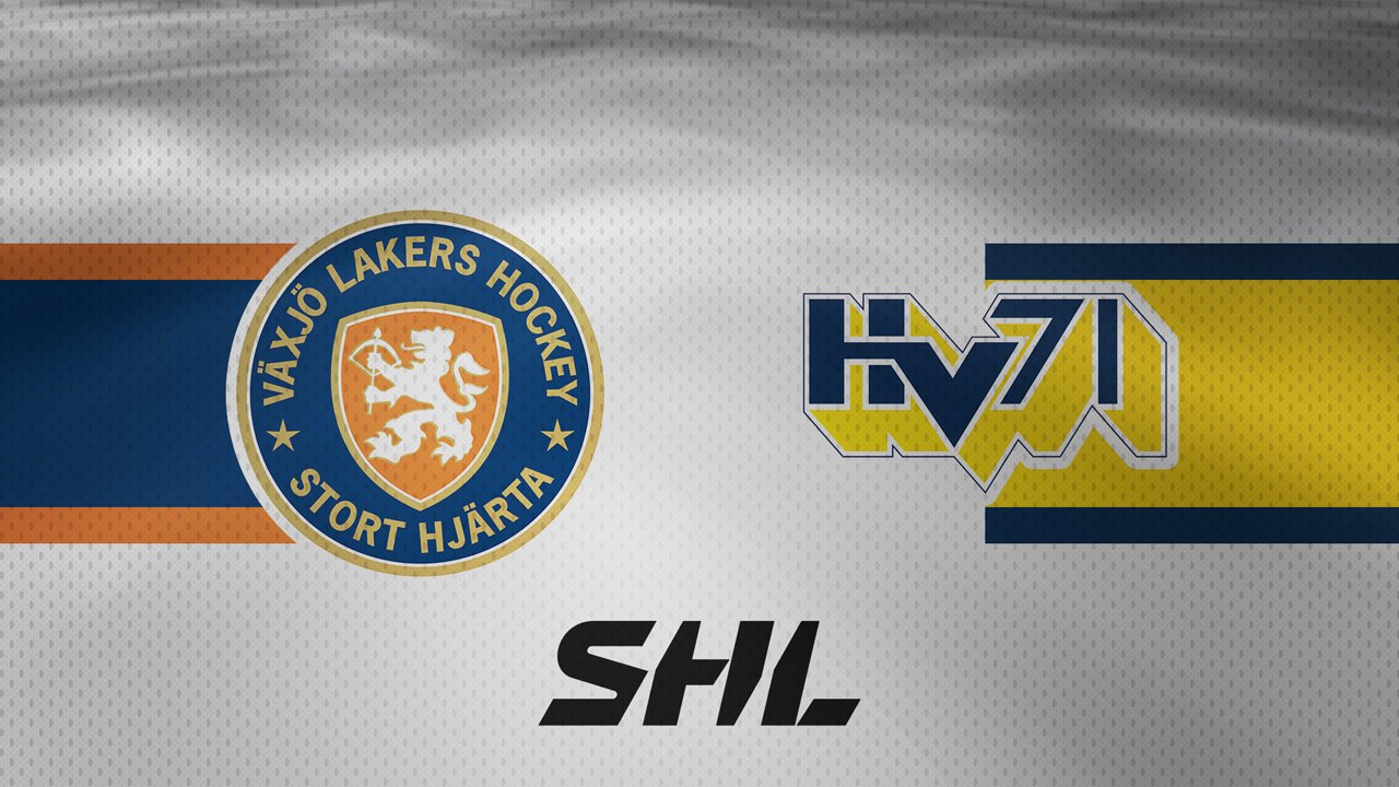 Växjö Lakers vs HV71 poster Växjö Lakers vs HV71 poster