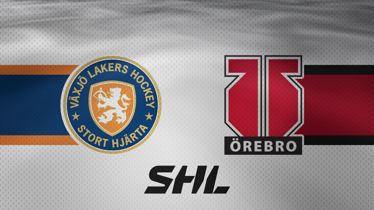 Växjö Lakers vs Örebro HK poster Växjö Lakers vs Örebro HK poster
