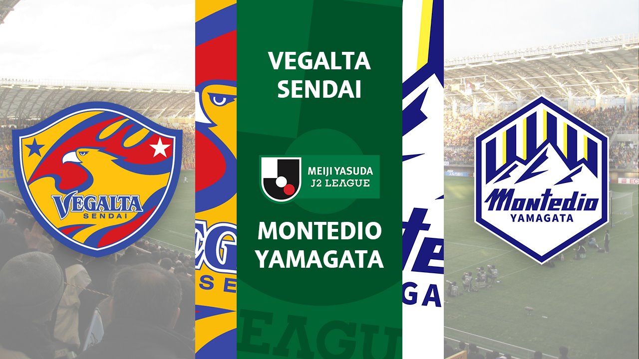 Vegalta Sendai vs Montedio Yamagata poster Vegalta Sendai vs Montedio Yamagata poster
