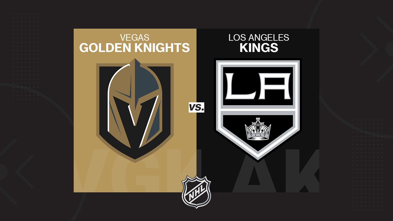 Vegas Golden Knights vs Los Angeles Kings poster Vegas Golden Knights vs Los Angeles Kings poster