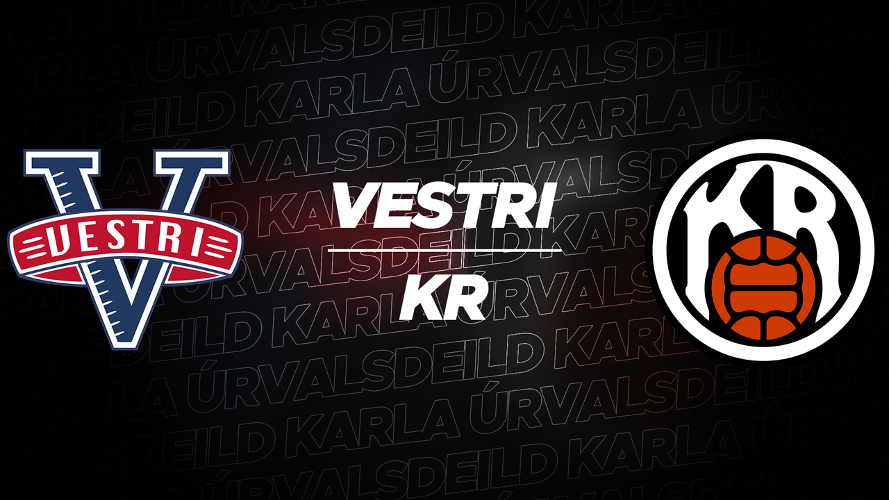 Vestri vs KR Reykjavík poster Vestri vs KR Reykjavík poster