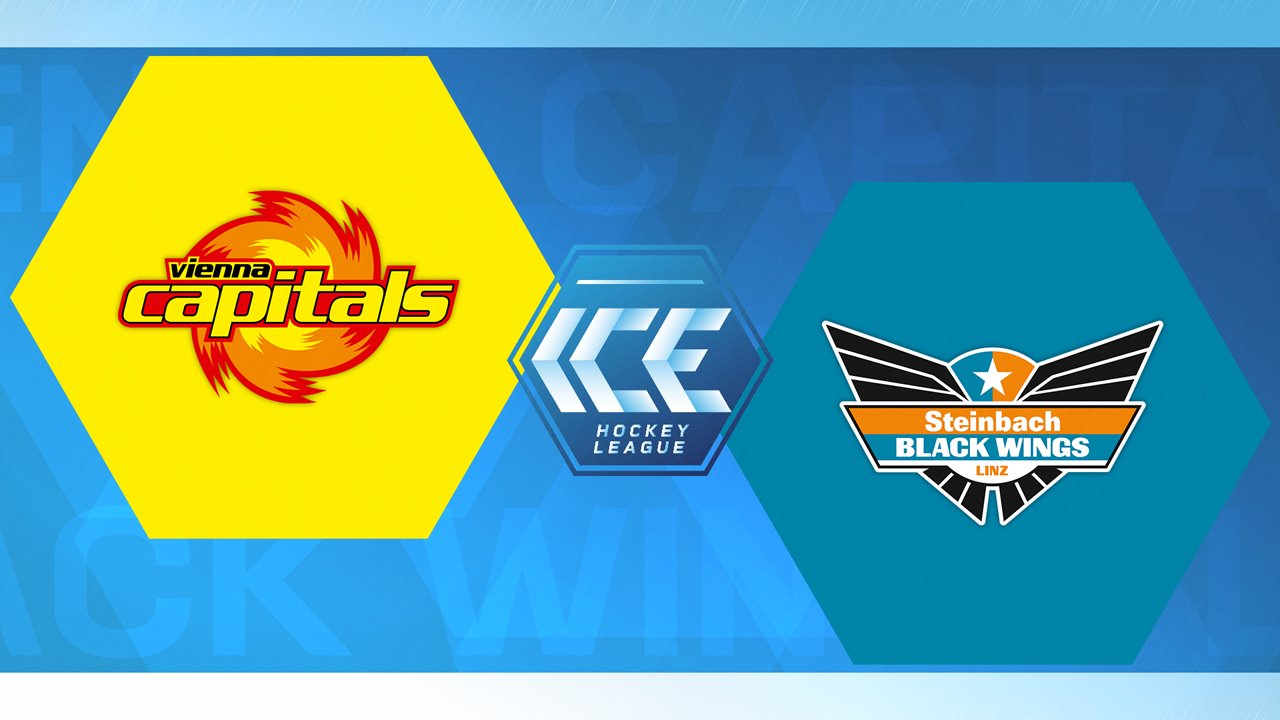 Vienna Capitals vs Steinbach Black Wings 1992 poster Vienna Capitals vs Steinbach Black Wings 1992 poster
