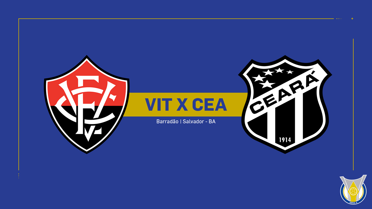 Vitória vs Ceará poster Vitória vs Ceará poster