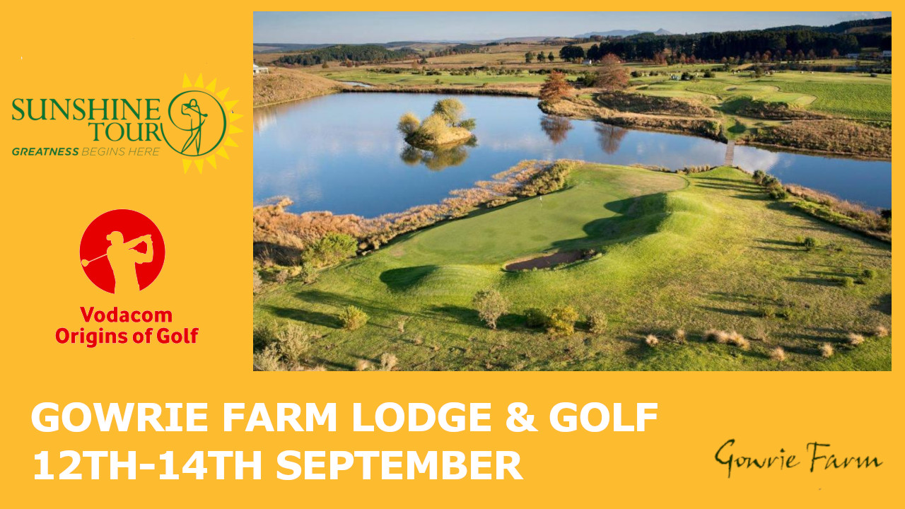 Vodacom Origins of Golf Gowrie Farm poster Vodacom Origins of Golf Gowrie Farm poster