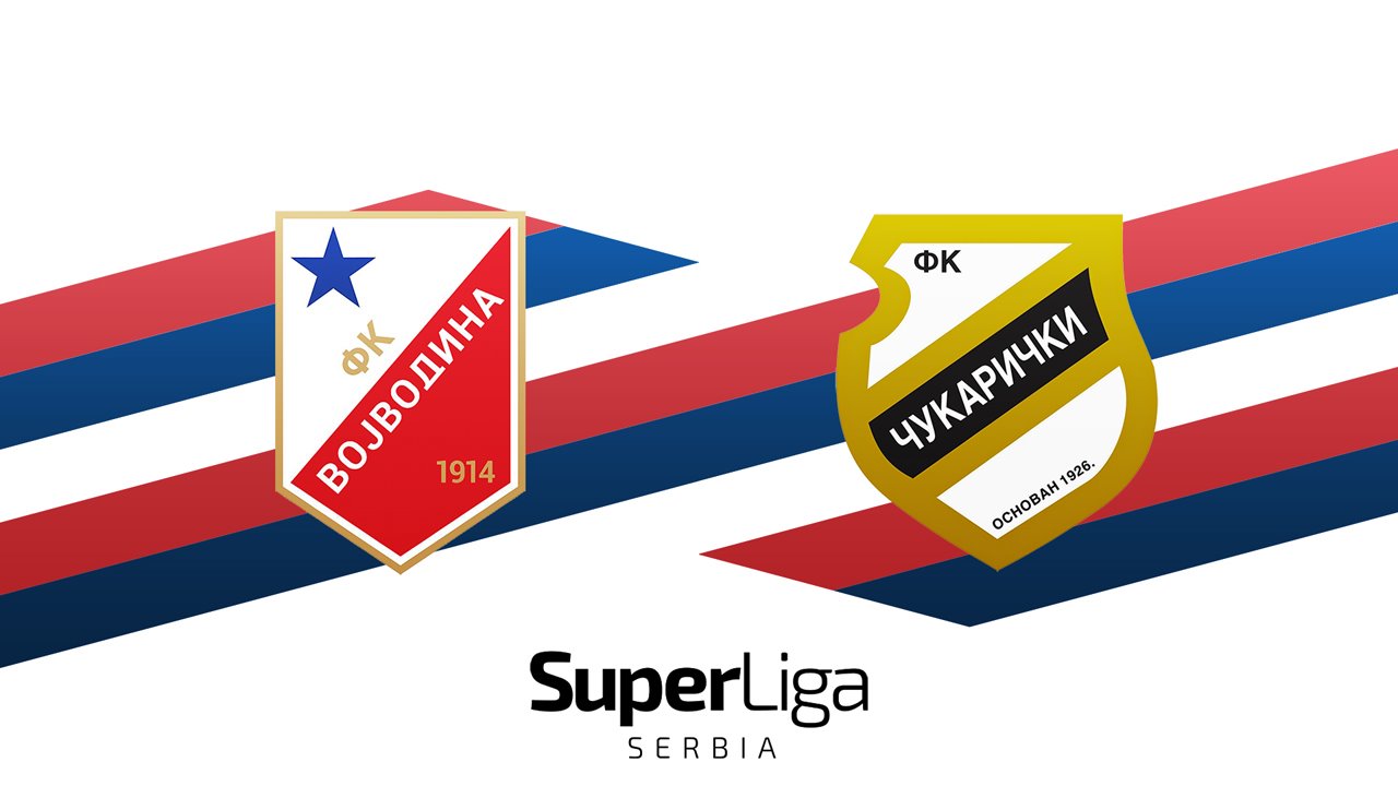 Vojvodina vs Čukarički poster Vojvodina vs Čukarički poster