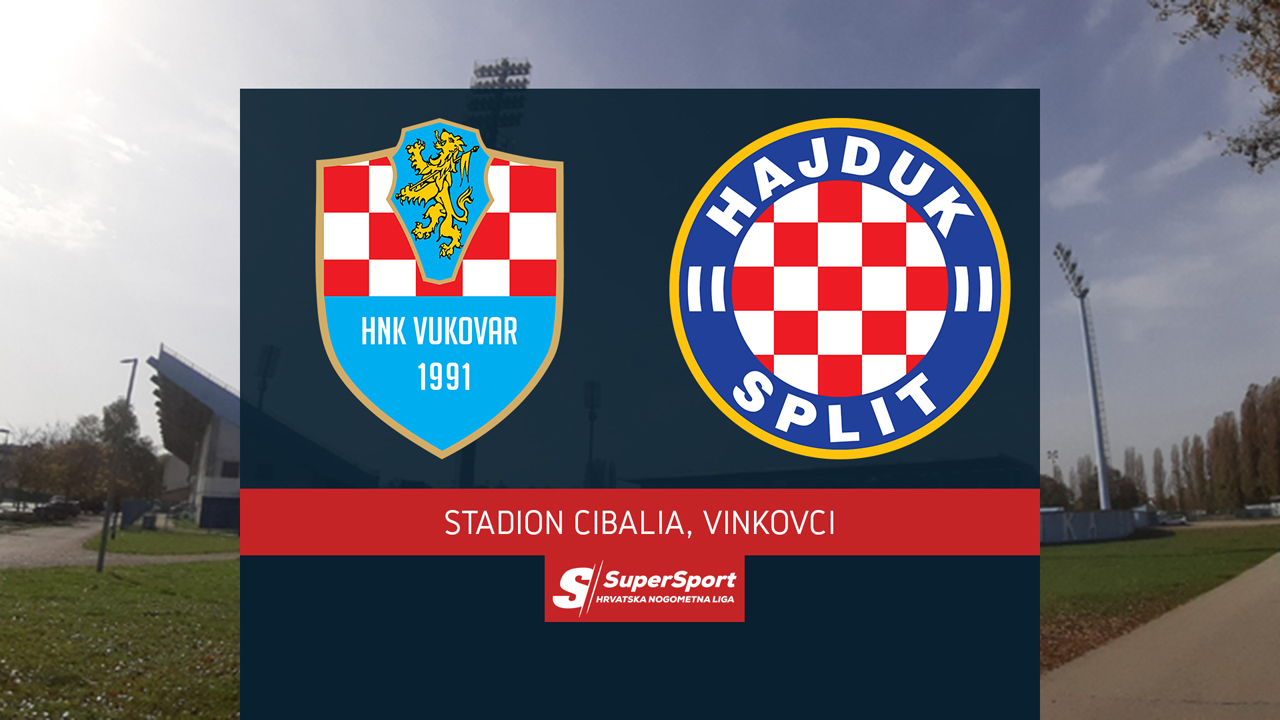 Vukovar vs Hajduk Split poster Vukovar vs Hajduk Split poster