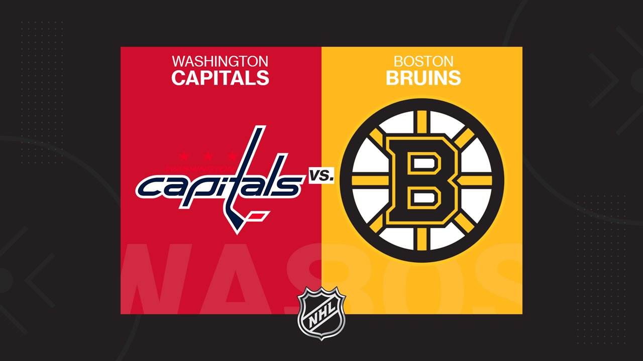 Washington Capitals vs Boston Bruins poster Washington Capitals vs Boston Bruins poster