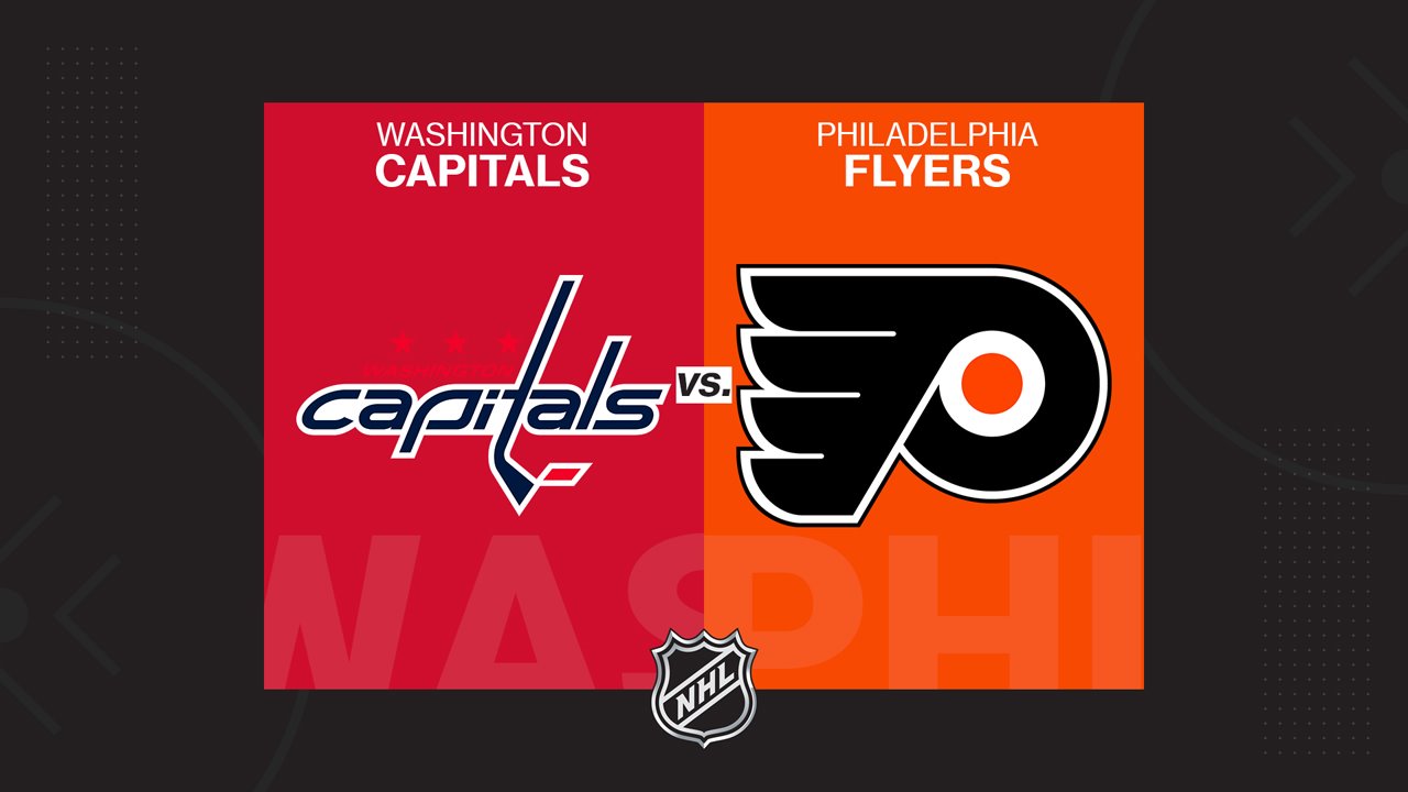 Washington Capitals vs Philadelphia Flyers poster Washington Capitals vs Philadelphia Flyers poster