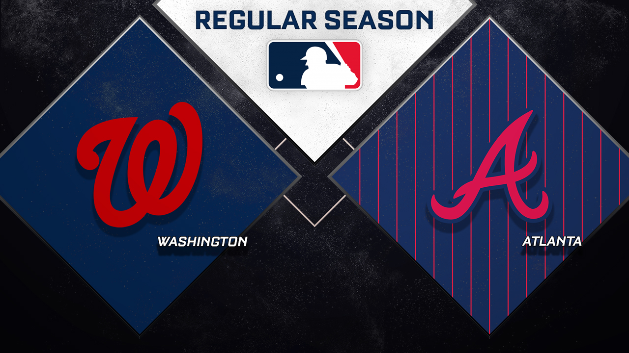 Washington Nationals vs Atlanta Braves poster Washington Nationals vs Atlanta Braves poster