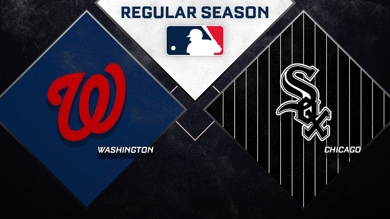 Washington Nationals vs Chicago White Sox poster Washington Nationals vs Chicago White Sox poster