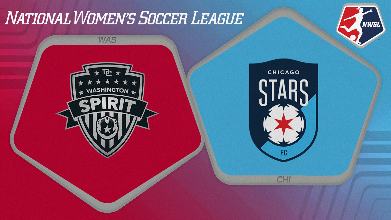 Washington Spirit vs Chicago Stars poster Washington Spirit vs Chicago Stars poster