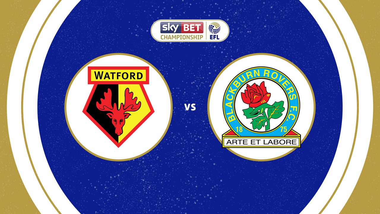 Watford vs Blackburn Rovers poster Watford vs Blackburn Rovers poster