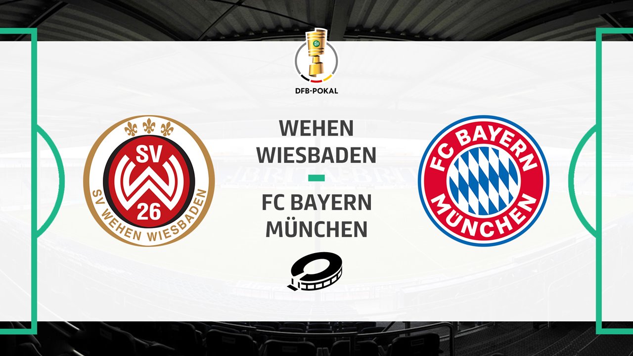 Wehen Wiesbaden vs Bayern Munich poster Wehen Wiesbaden vs Bayern Munich poster