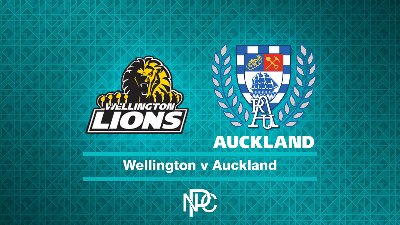Wellington vs Auckland poster Wellington vs Auckland poster