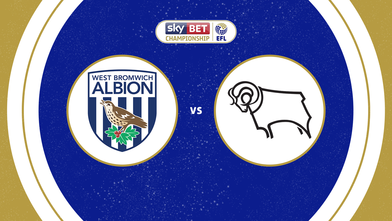 West Bromwich Albion vs Derby County poster West Bromwich Albion vs Derby County poster