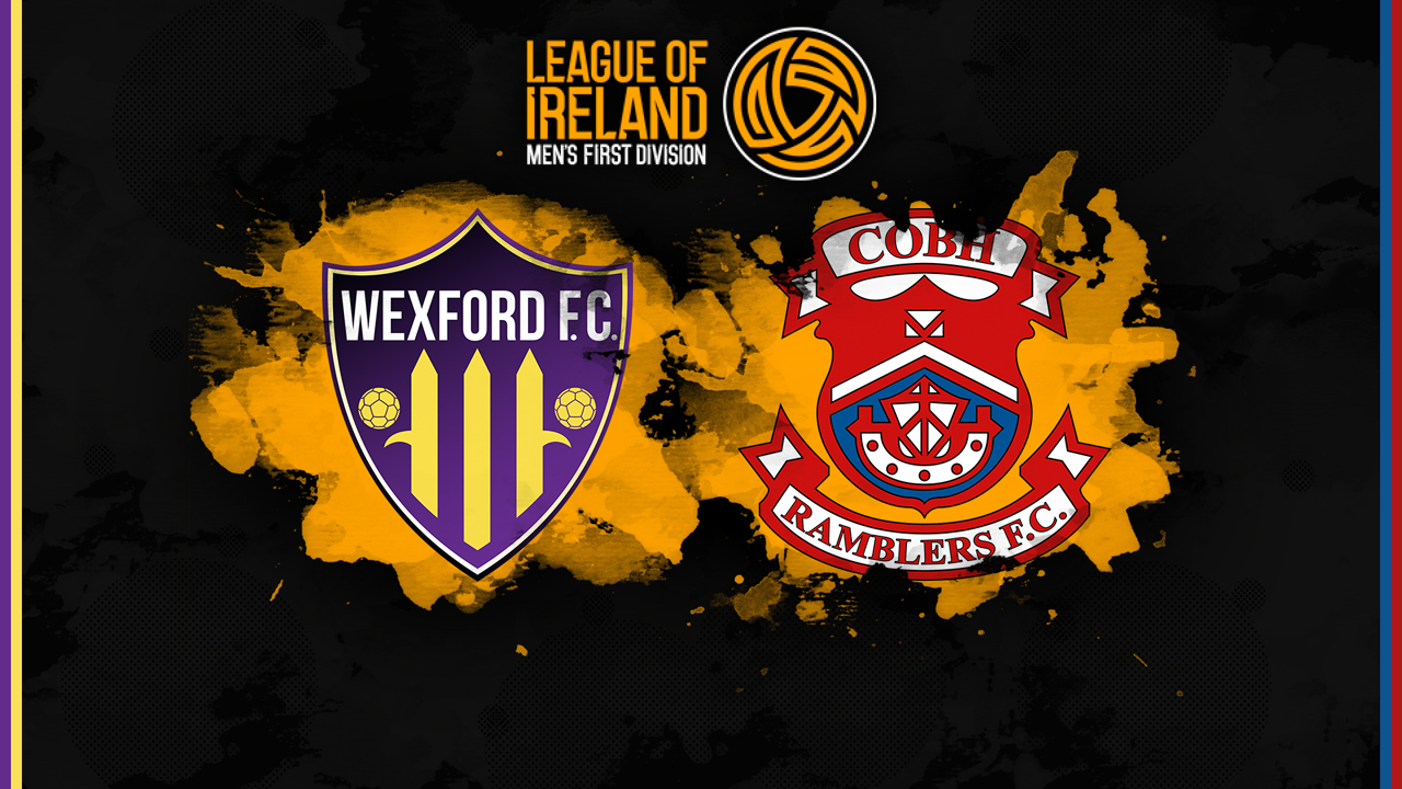 Wexford vs Cobh Ramblers poster Wexford vs Cobh Ramblers poster