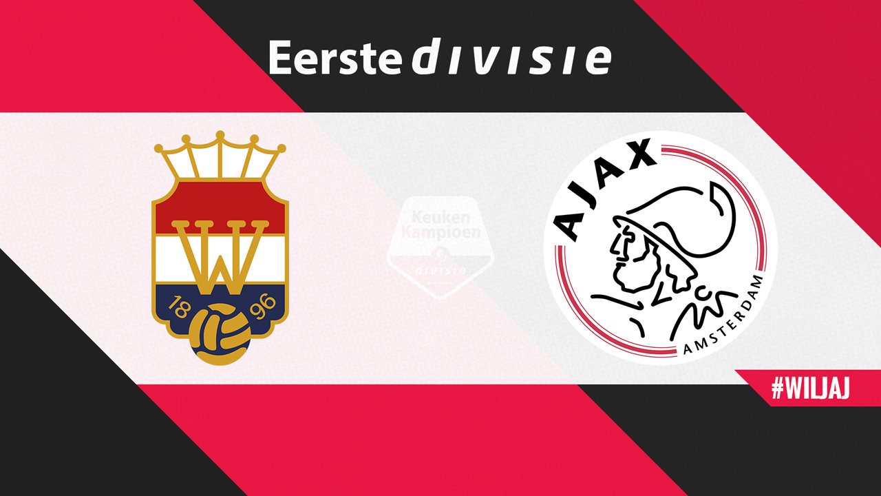 Willem II vs Jong Ajax poster Willem II vs Jong Ajax poster