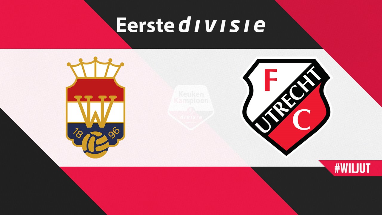Willem II vs Jong Utrecht poster Willem II vs Jong Utrecht poster