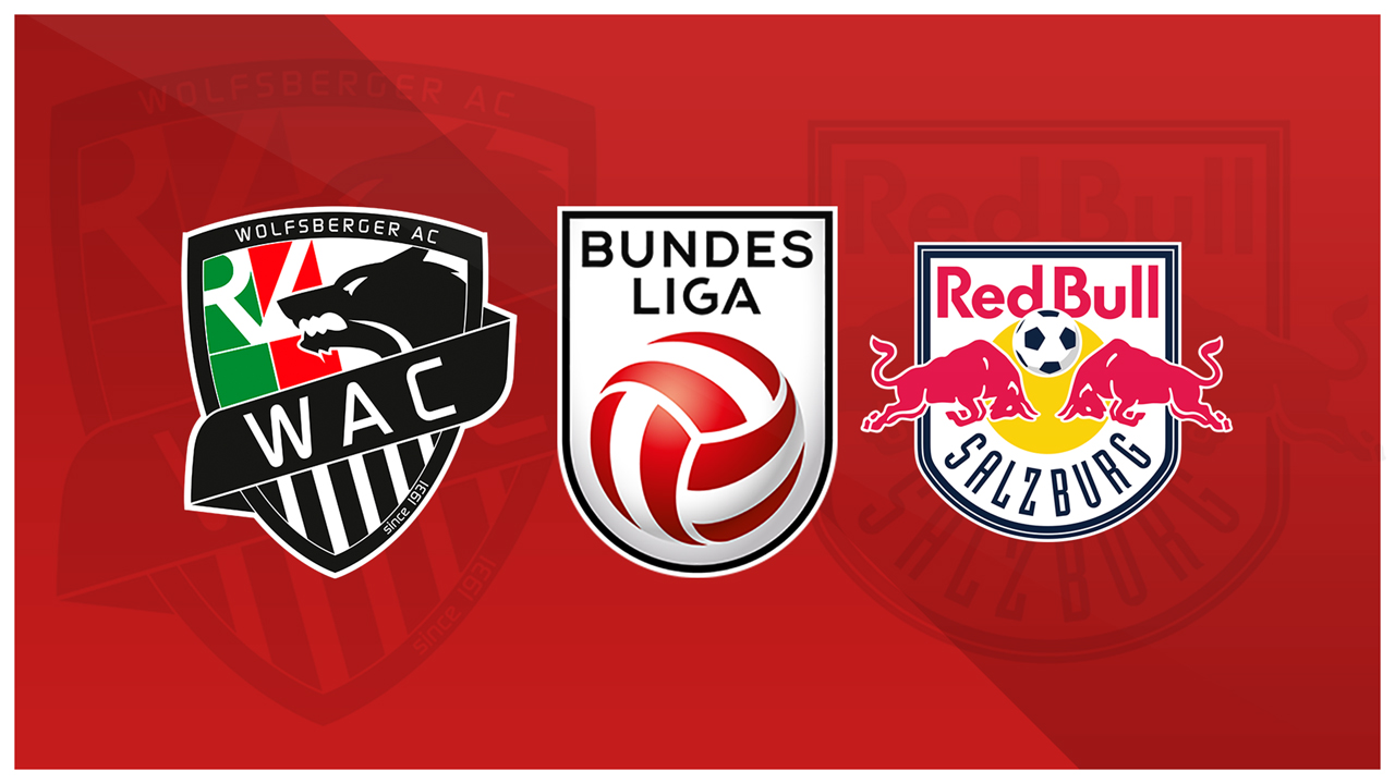 Wolfsberger AC vs Red Bull Salzburg poster Wolfsberger AC vs Red Bull Salzburg poster