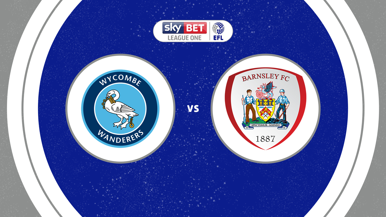 Wycombe Wanderers vs Barnsley poster Wycombe Wanderers vs Barnsley poster