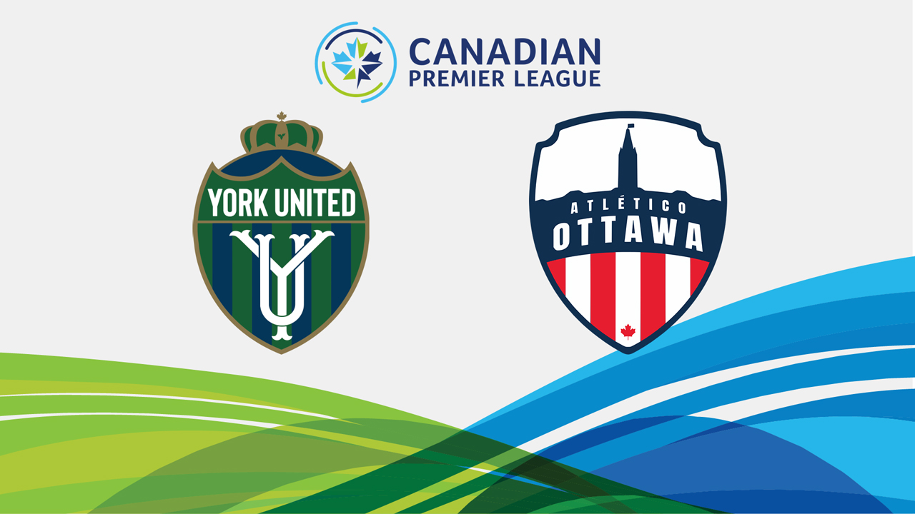 York United vs Atlético Ottawa poster York United vs Atlético Ottawa poster