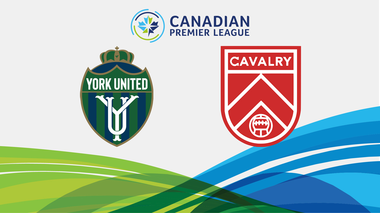 York United vs Cavalry poster York United vs Cavalry poster