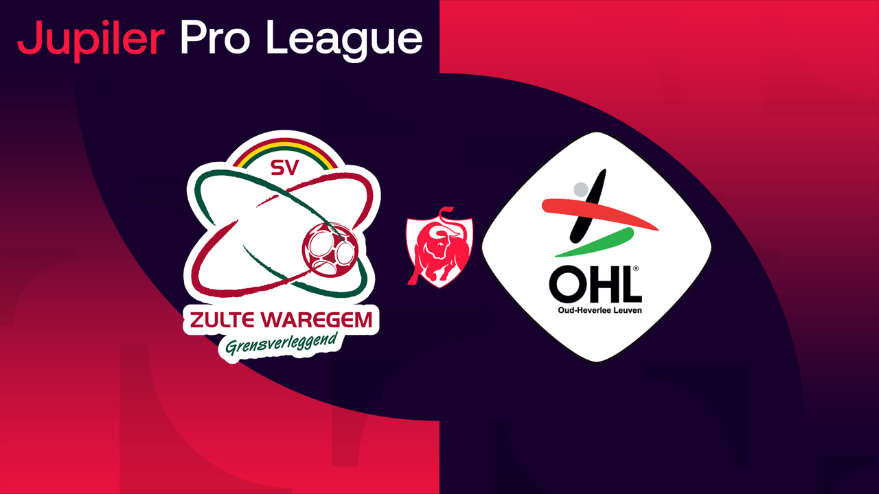Zulte Waregem vs Oud-Heverlee Leuven poster Zulte Waregem vs Oud-Heverlee Leuven poster