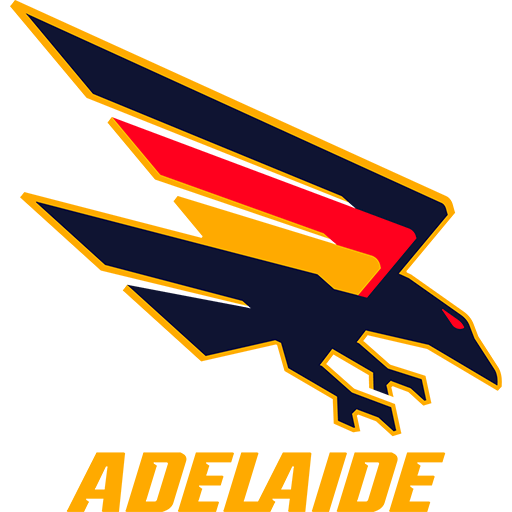 Adelaide Football Club vs Collingwood Football Club badge left