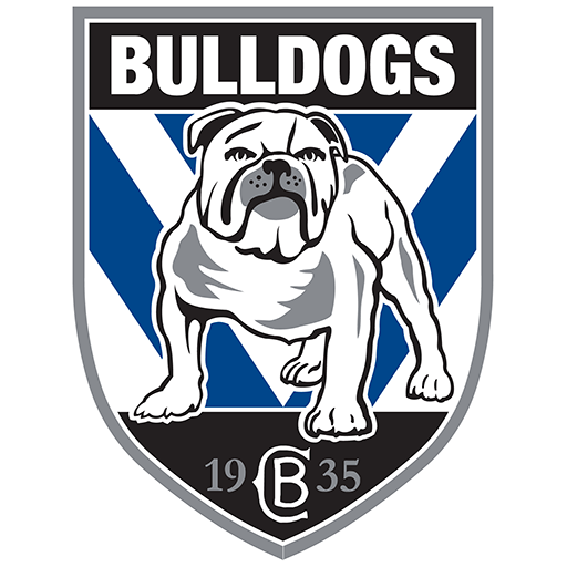 Canterbury Bankstown Bulldogs vs Cronulla Sharks badge left