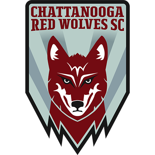 Chattanooga Red Wolves badge Chattanooga Red Wolves badge