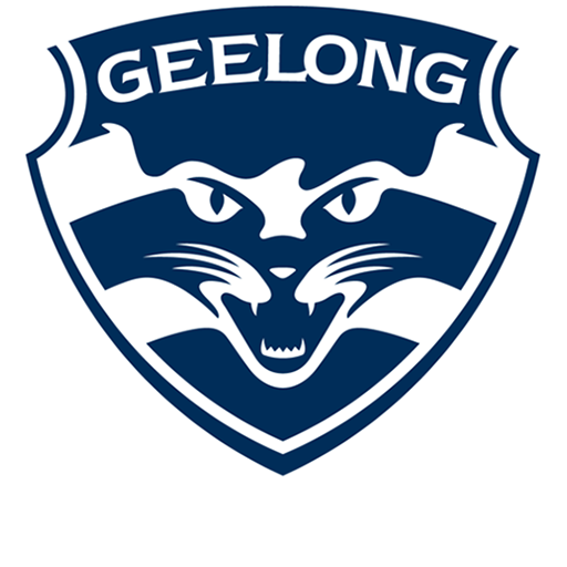 Geelong Football Club vs Brisbane Lions badge left