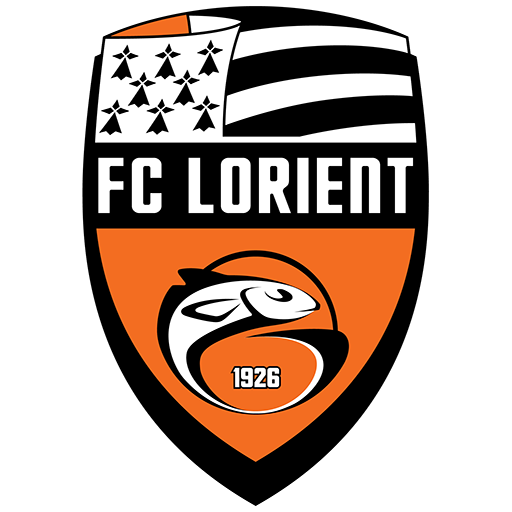 Lorient vs Lille badge left