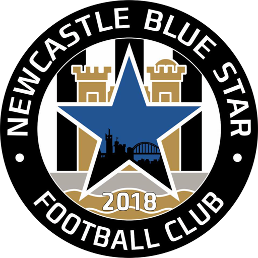 Newcastle Blue Star badge Newcastle Blue Star badge