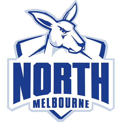North Melbourne Kangaroos Women vs Collingwood Magpies Women badge left