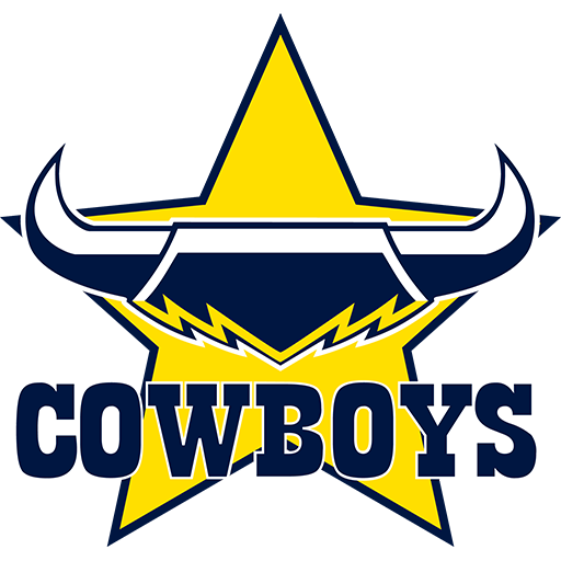 North Queensland Cowboys vs Brisbane Broncos badge left