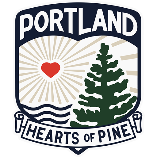 Portland Hearts of Pine badge Portland Hearts of Pine badge