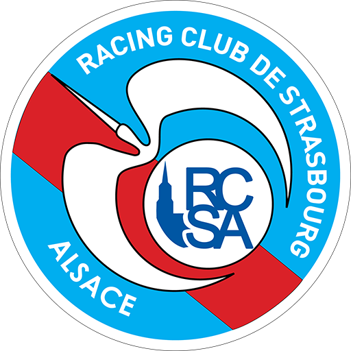 Monaco vs Strasbourg badge right
