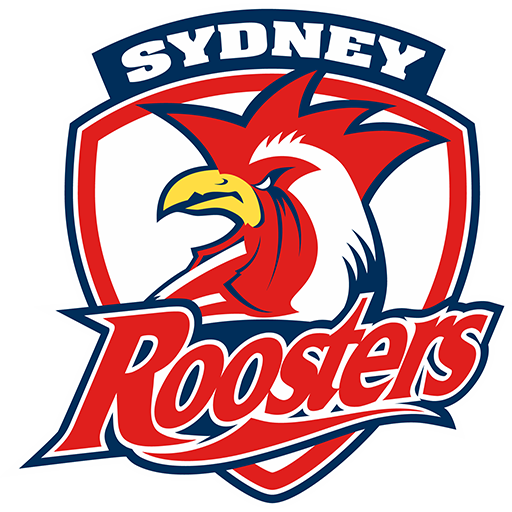 Sydney Roosters vs South Sydney Rabbitohs badge left