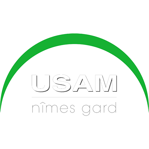 USAM Nîmes Gard badge USAM Nîmes Gard badge