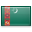 Turkmenistan flag Flag of Turkmenistan